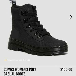 Dr. Martens Combs Women’s Poly Casual Boot